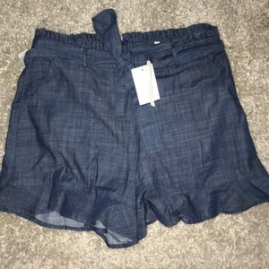 June & Hudson high waisted shorts
